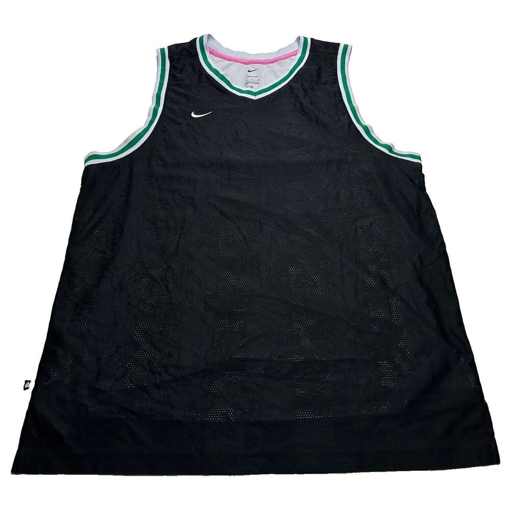 Men's Nike Dri-Fit Giannis DNA Basketball Jersey Size Large Black FZ0924-010